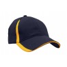 Cap - mod. 4014:Navy, Cotton, Gold